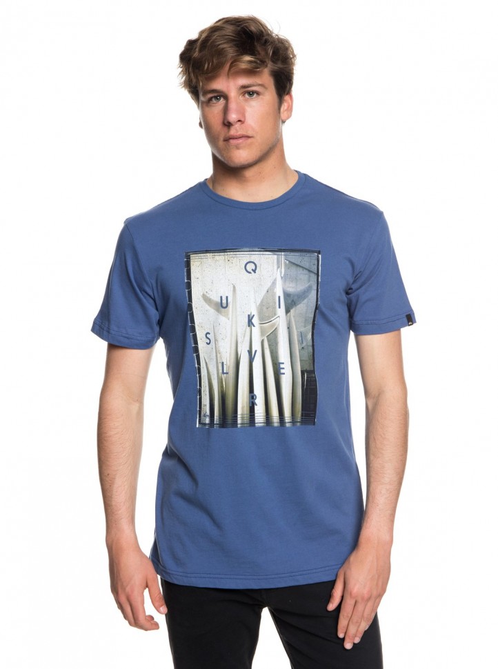 Футболка QUIKSILVER Quivcentralss M Bijou Blue
