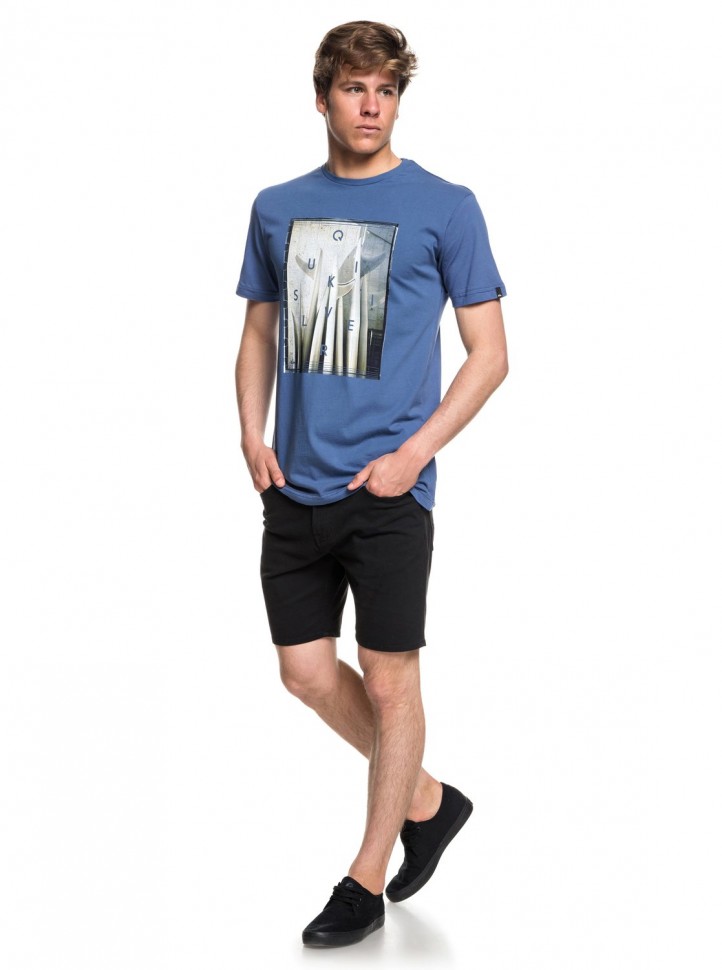 Футболка QUIKSILVER Quivcentralss M Bijou Blue фото 2
