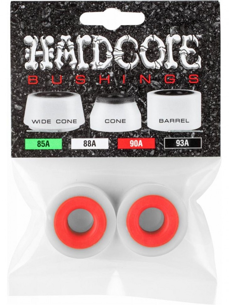 Бушинги HARD CORE Barrel 88A White/Red