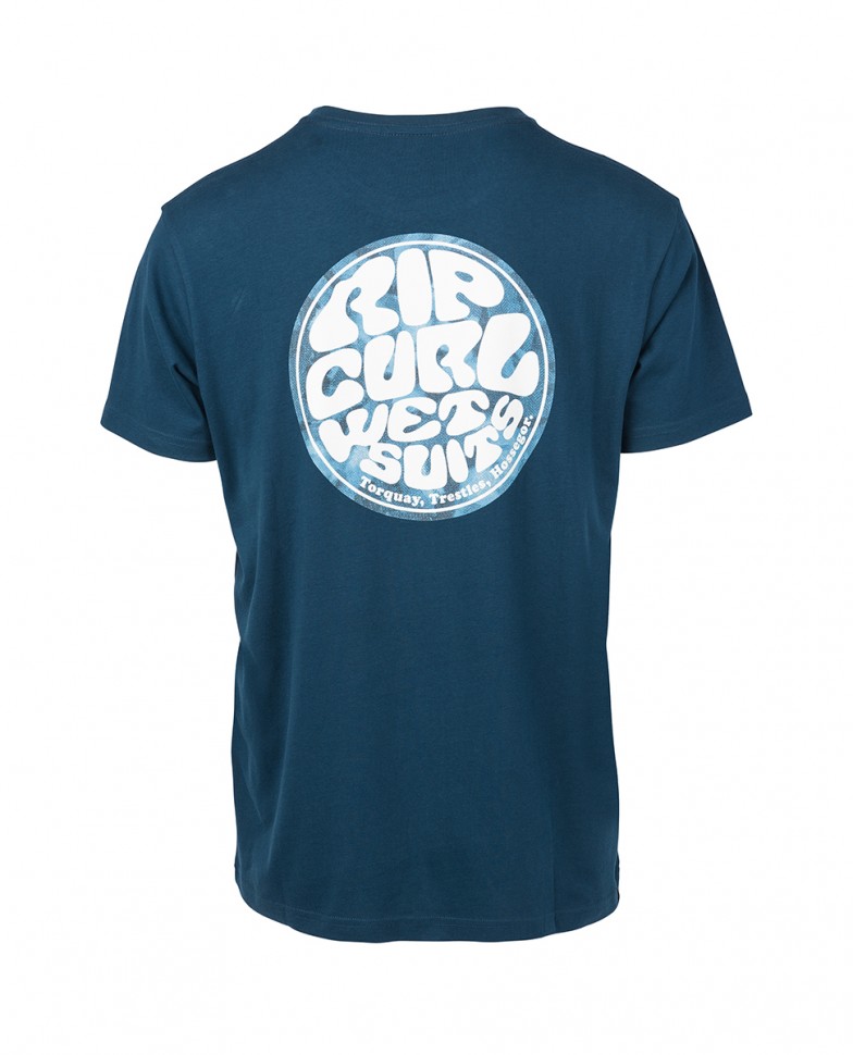 Футболка RIP CURL Rider'S Ss Tee Navy фото 2