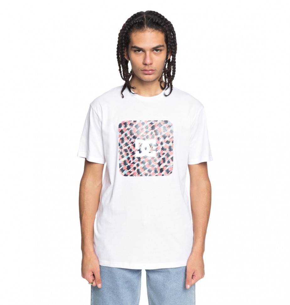 Футболка мужская DC SHOES Shuffle Face Ss M Snow White