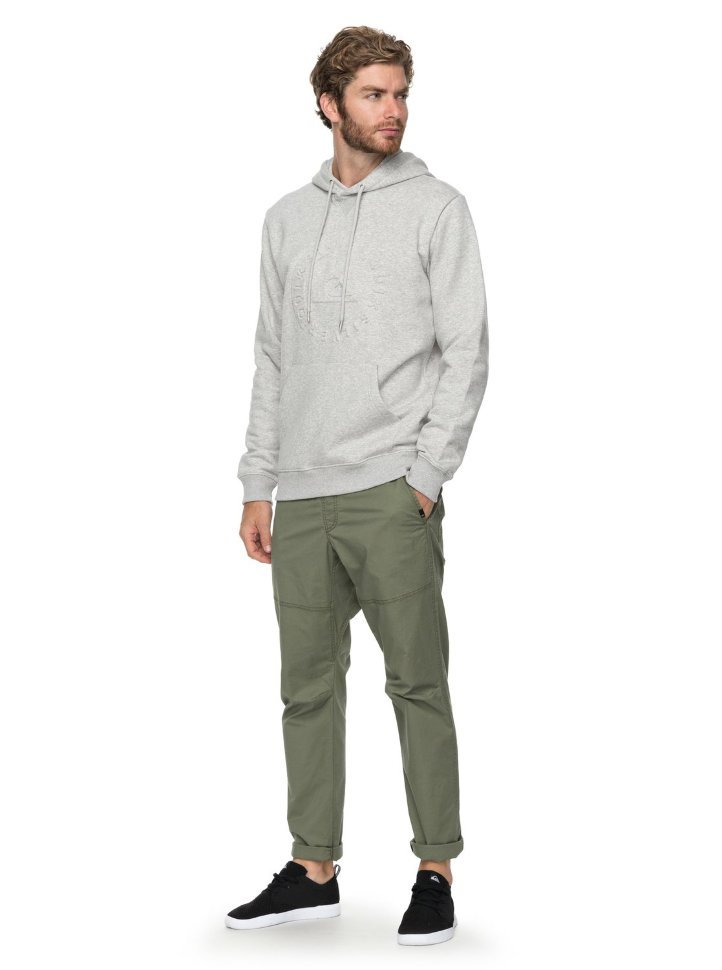 Джемпер мужской QUIKSILVER Hoodembossed M Light Grey Heather фото 2