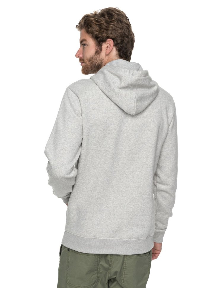 Джемпер мужской QUIKSILVER Hoodembossed M Light Grey Heather фото 3
