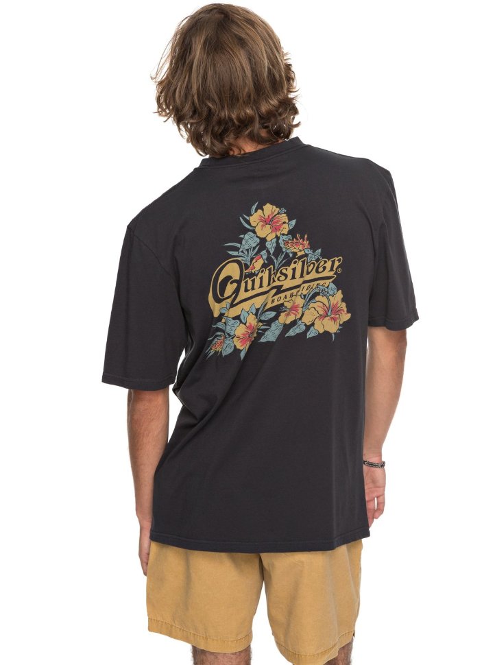 Футболка мужская QUIKSILVER Gmtdyehoodloves M Tarmac фото 3