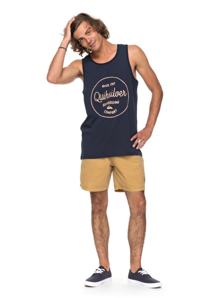 Майка мужская QUIKSILVER Morninslidetank M Navy Blazer фото 2