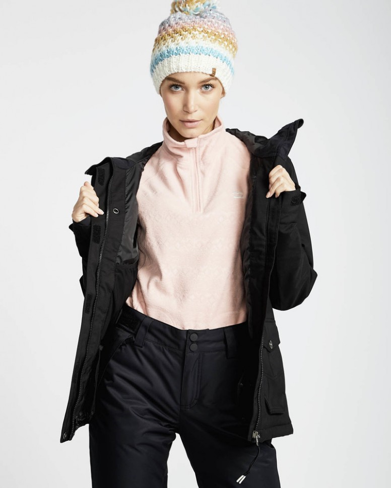 Куртка для сноуборда женская BILLABONG Elodie Black Caviar фото 2