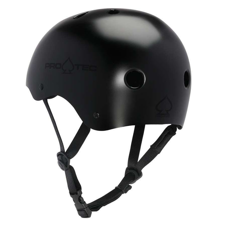 Шлем для скейтборда PRO TEC Classic Skate Satin Black фото 3