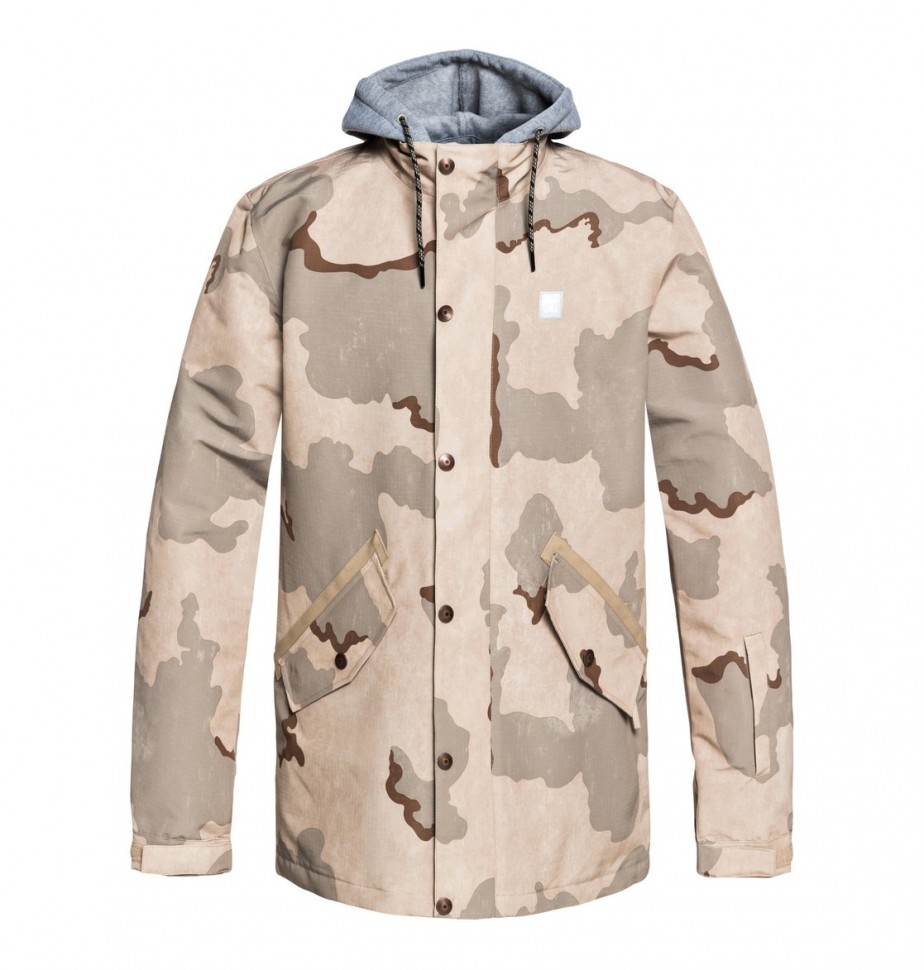 Куртка для сноуборда мужская DC SHOES Union Jkt M Incense Dcu Camo Men