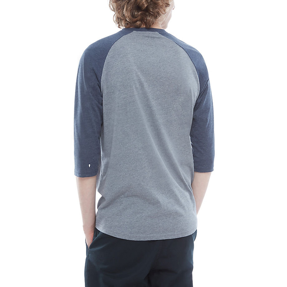 Футболка с рукавом 3/4 VANS Mn Otw Raglan Heather Grey фото 2