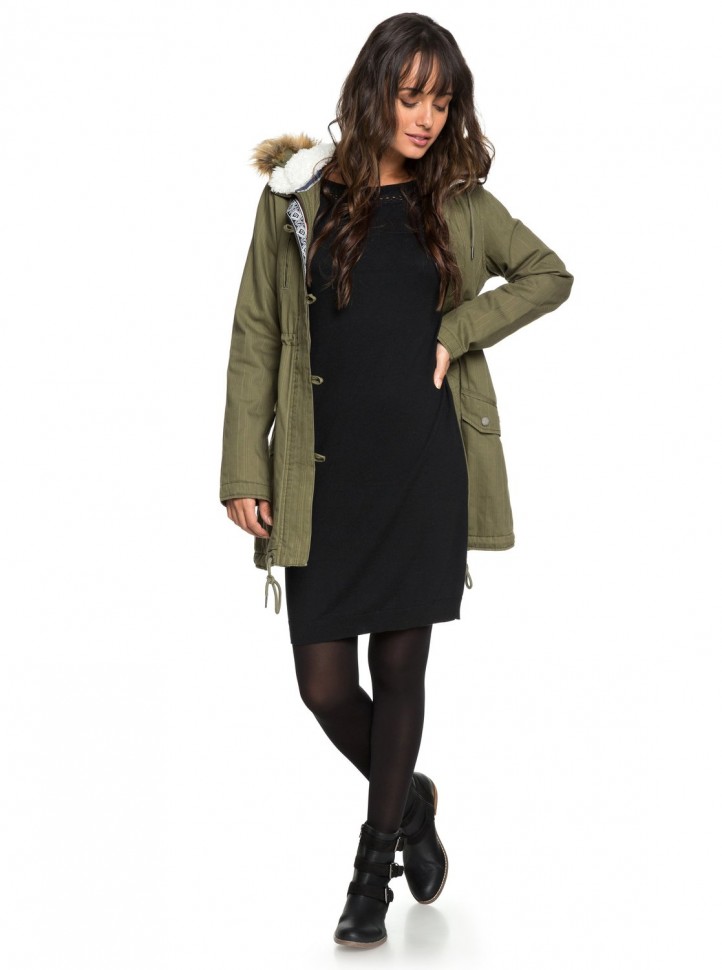 Куртка ROXY Essentialelemen J Burnt Olive фото 3
