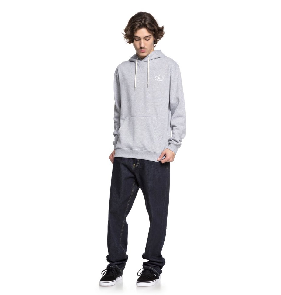 Джемпер мужской DC SHOES Rebel Ph 3 M Grey Heather фото 2