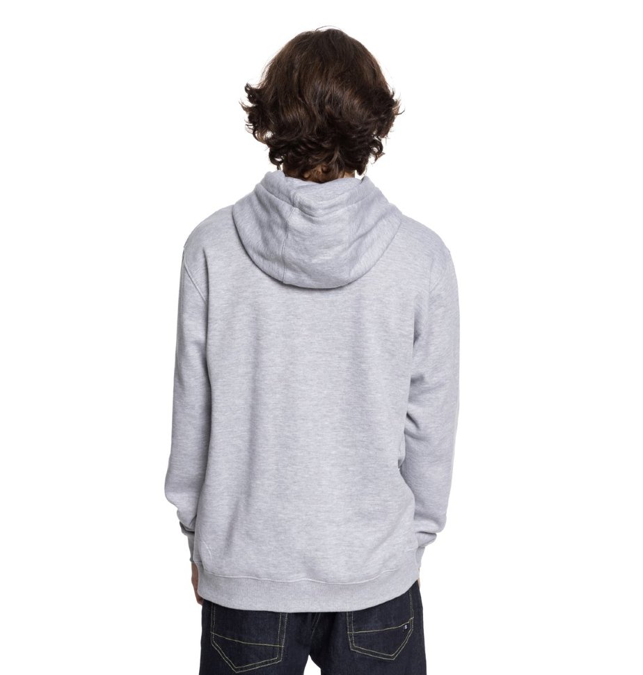 Джемпер мужской DC SHOES Rebel Ph 3 M Grey Heather фото 3