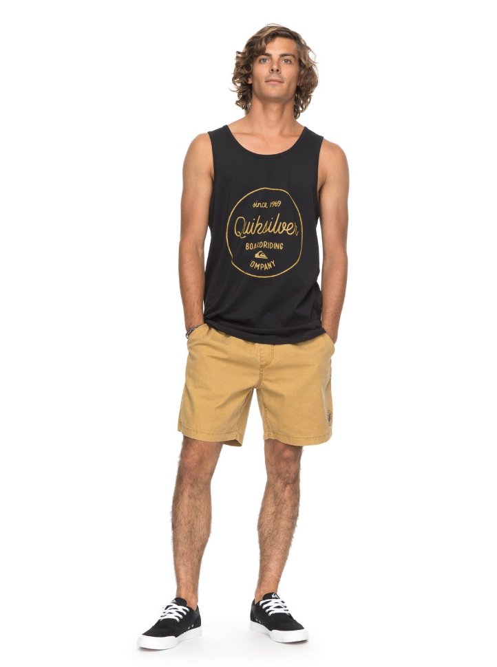 Майка мужская QUIKSILVER Morninslidetank M Black фото 2