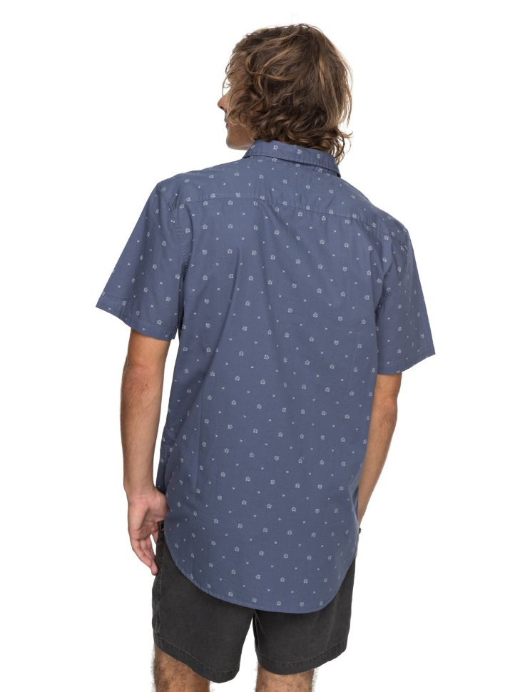 Рубашка мужская QUIKSILVER Kamanoass M Vintage Indigo Kamanoa фото 3