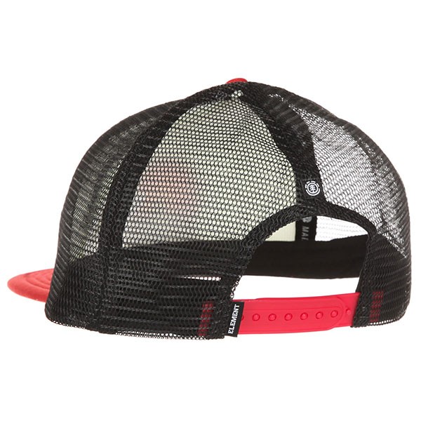 Кепка-бейсболка мужская ELEMENT Ea Trucker Cap Pompeian Red фото 2