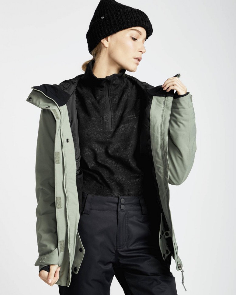 Куртка для сноуборда женская BILLABONG Elodie Agave фото 3