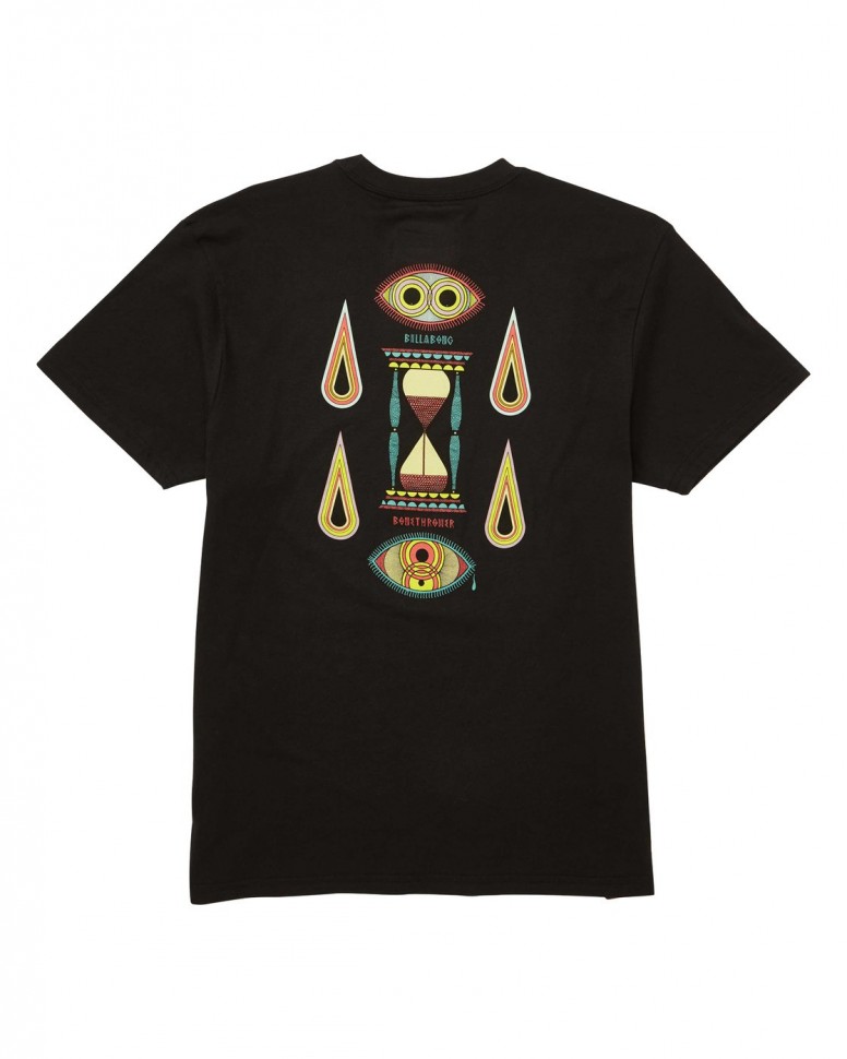 Футболка мужская BILLABONG Hourglass Tee Ss Black фото 2