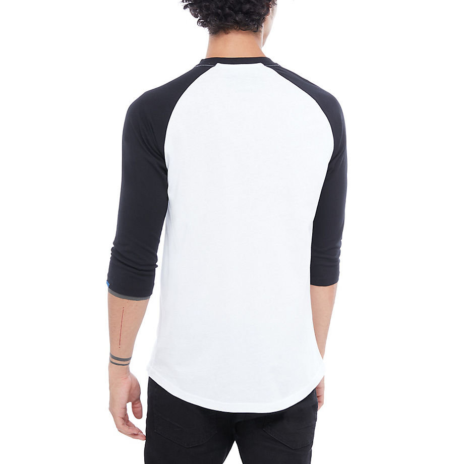 Футболка с рукавом 3/4 VANS Mn Otw Raglan White/Black фото 2