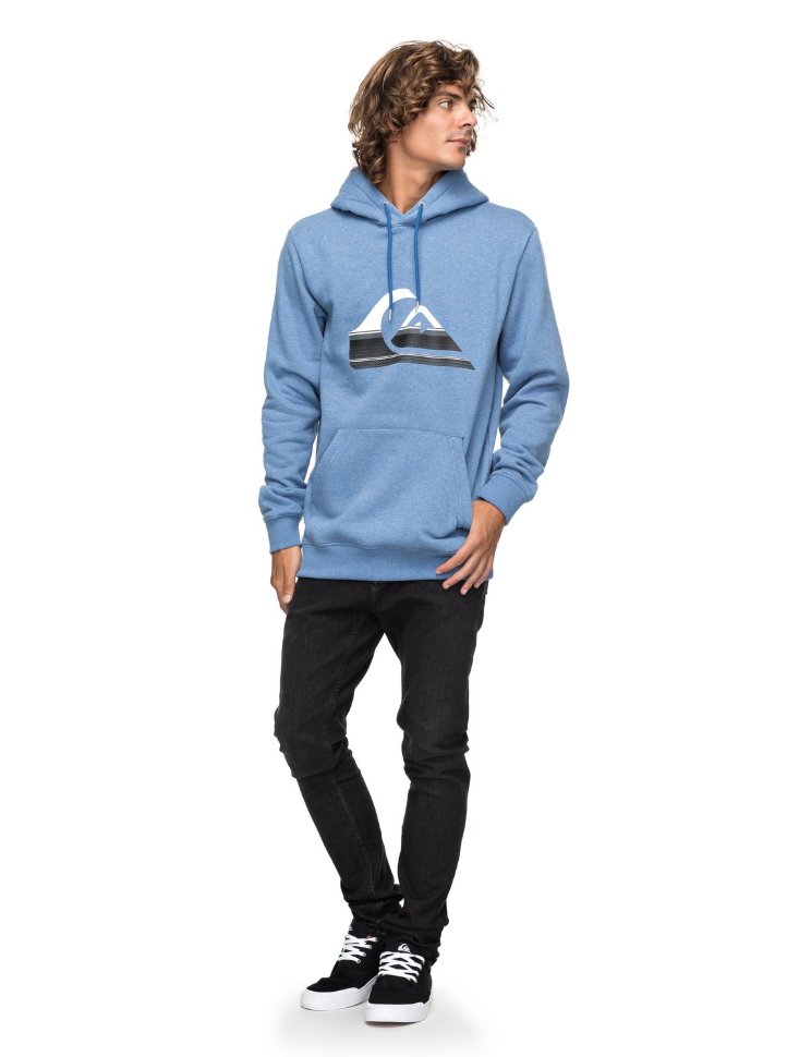 Джемпер мужской QUIKSILVER Big Logo Hood M Bright Cobalt Heather фото 2