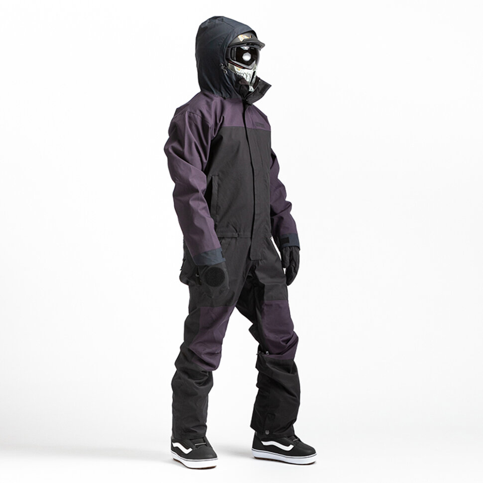 фото Комбинезон для сноуборда мужской airblaster stretch freedom suit black 2021