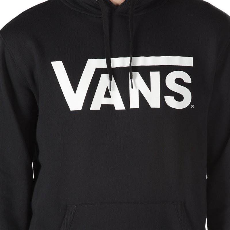 Худи VANS Vans Classic Pullover Black/White фото 3
