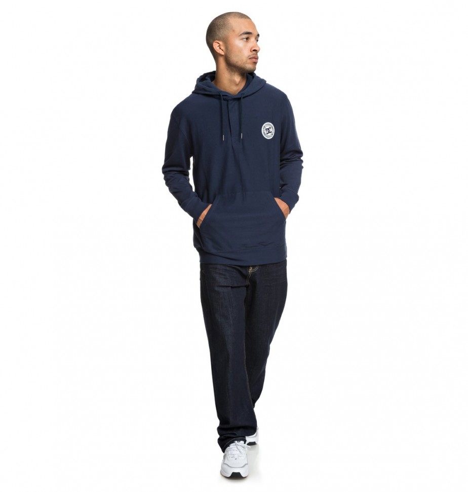 Джемпер DC SHOES Hoodsport Ls M Black Iris фото 4