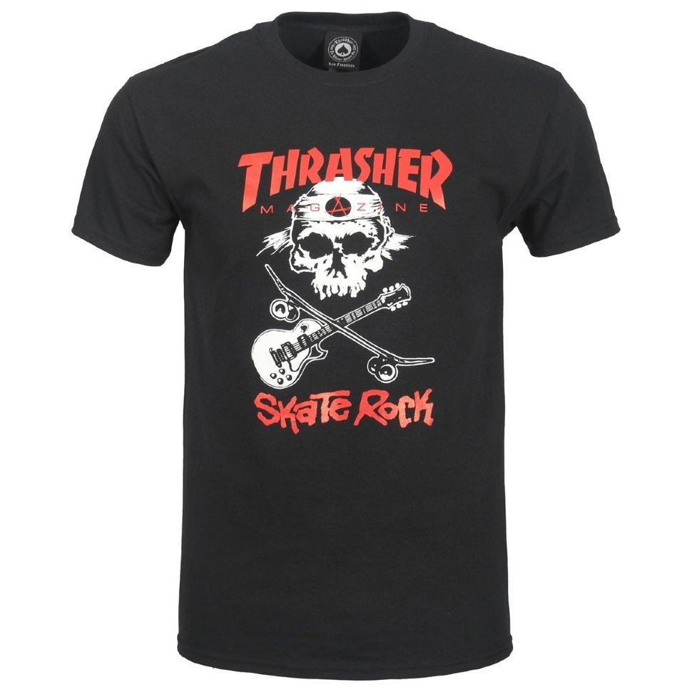 Футболка Thrasher Skate Rock Black фото 2
