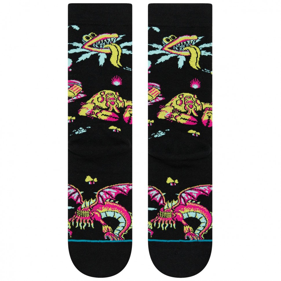 Носки STANCE Crash Landing Black фото 2