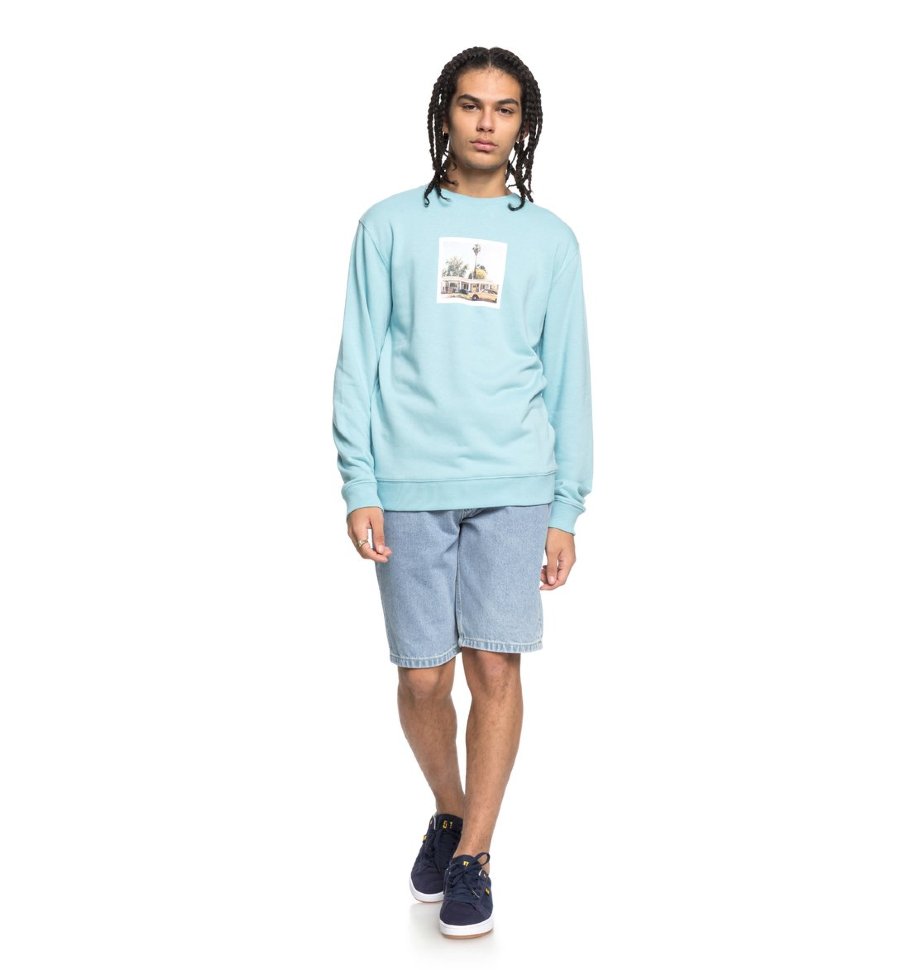 Джемпер мужской DC SHOES Viajero Crew M Marine Blue фото 2
