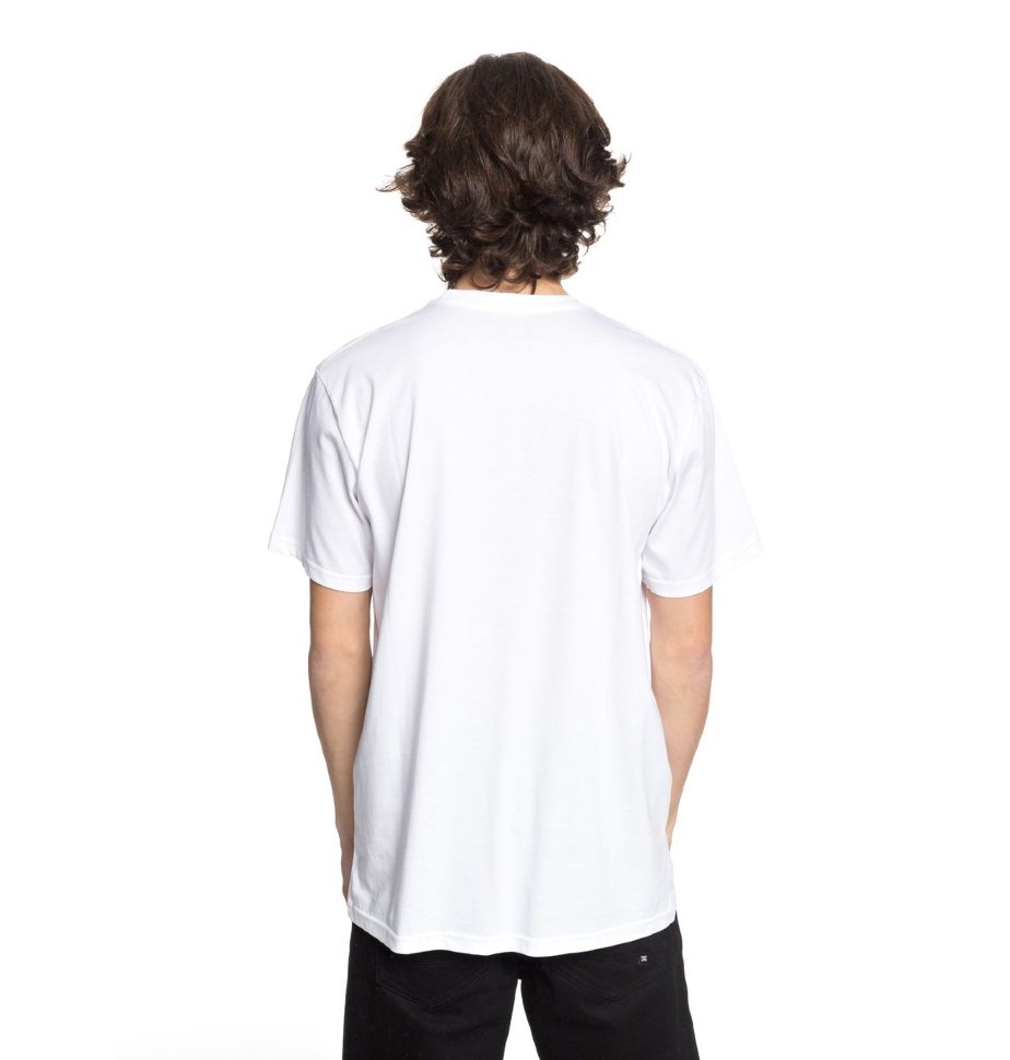 Футболка мужская DC SHOES Tiago Switch Fl M Snow White фото 3