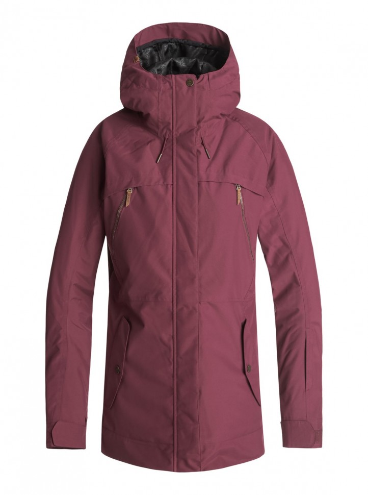 Куртка для сноуборда женская ROXY Tribe Jk J Beet Red