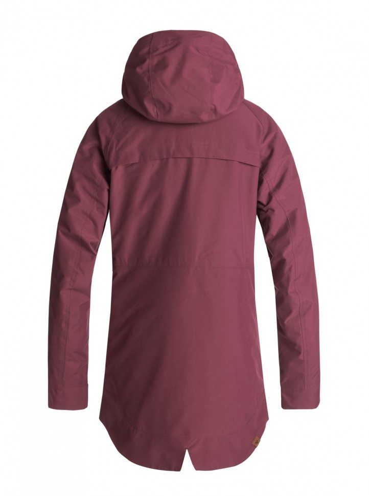 Куртка для сноуборда женская ROXY Tribe Jk J Beet Red фото 2