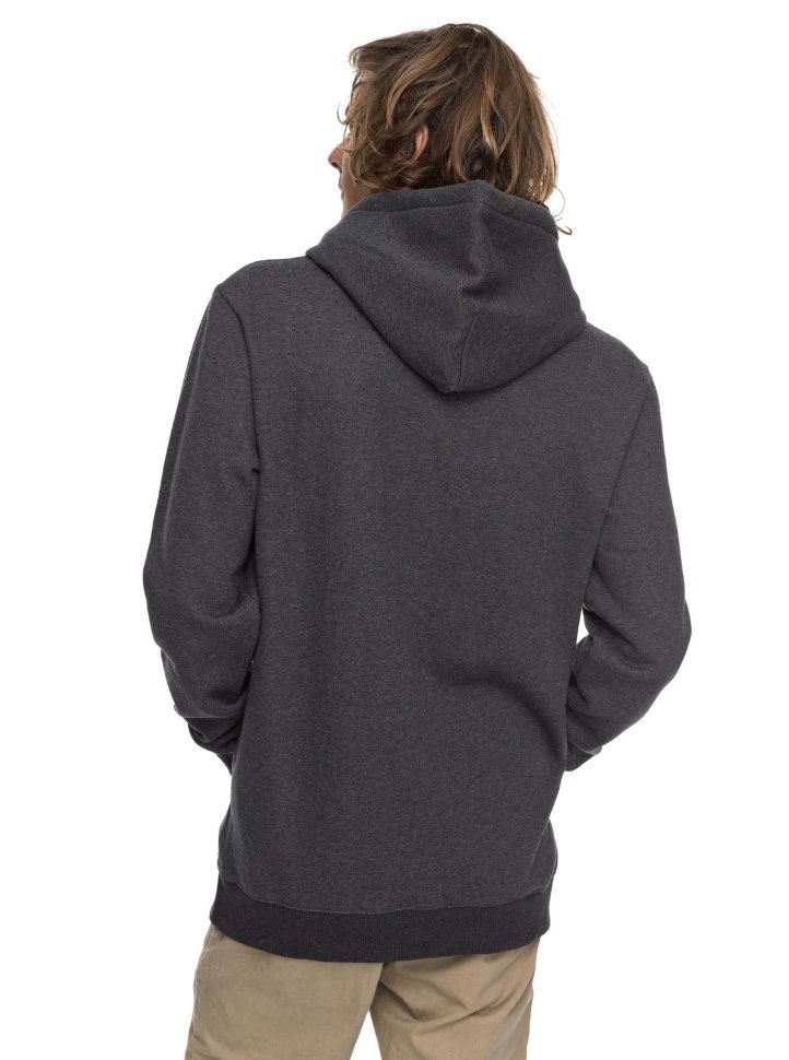 Джемпер мужской QUIKSILVER Big Logo Hood M Dark Grey Heather фото 3
