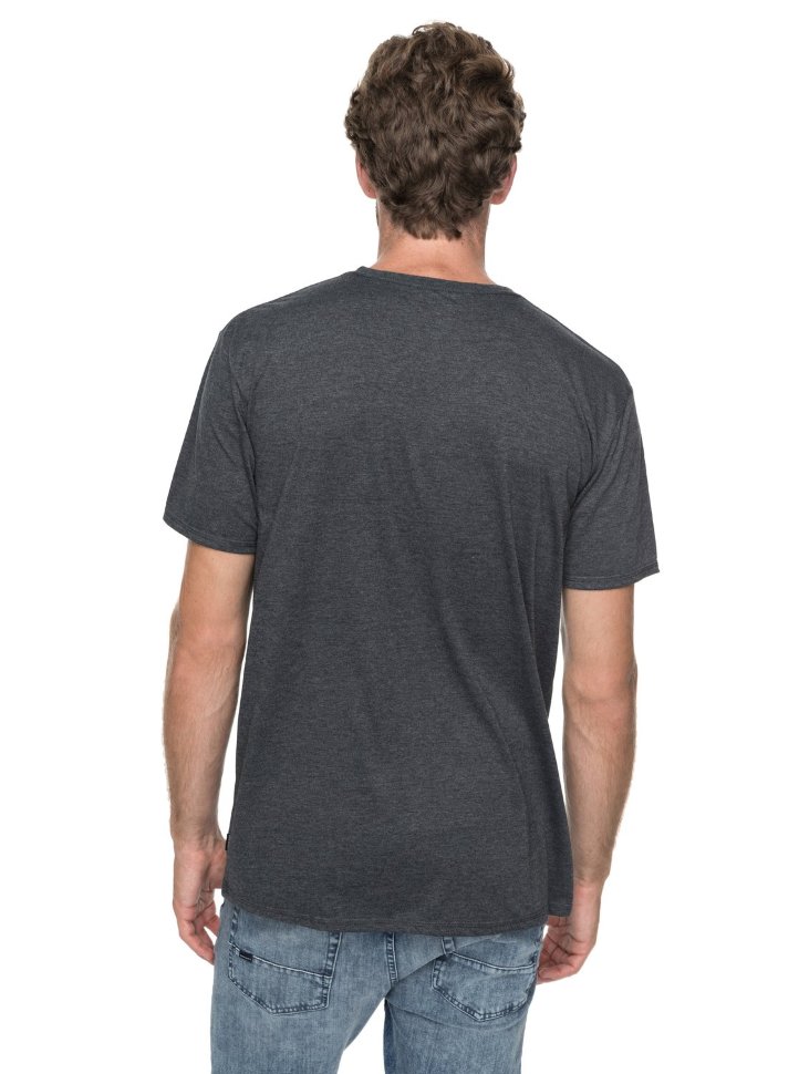Футболка мужская QUIKSILVER Splitkicks M Charcoal Heather фото 3