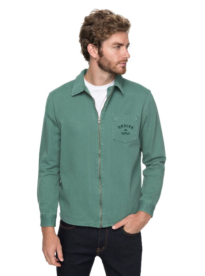 Куртка мужская QUIKSILVER Risertwilljkt M Mallard Green