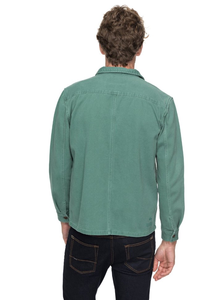 Куртка мужская QUIKSILVER Risertwilljkt M Mallard Green фото 3
