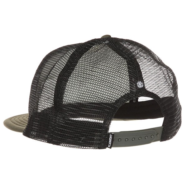 Кепка-бейсболка мужская ELEMENT Ea Trucker Cap Olive Drab фото 2