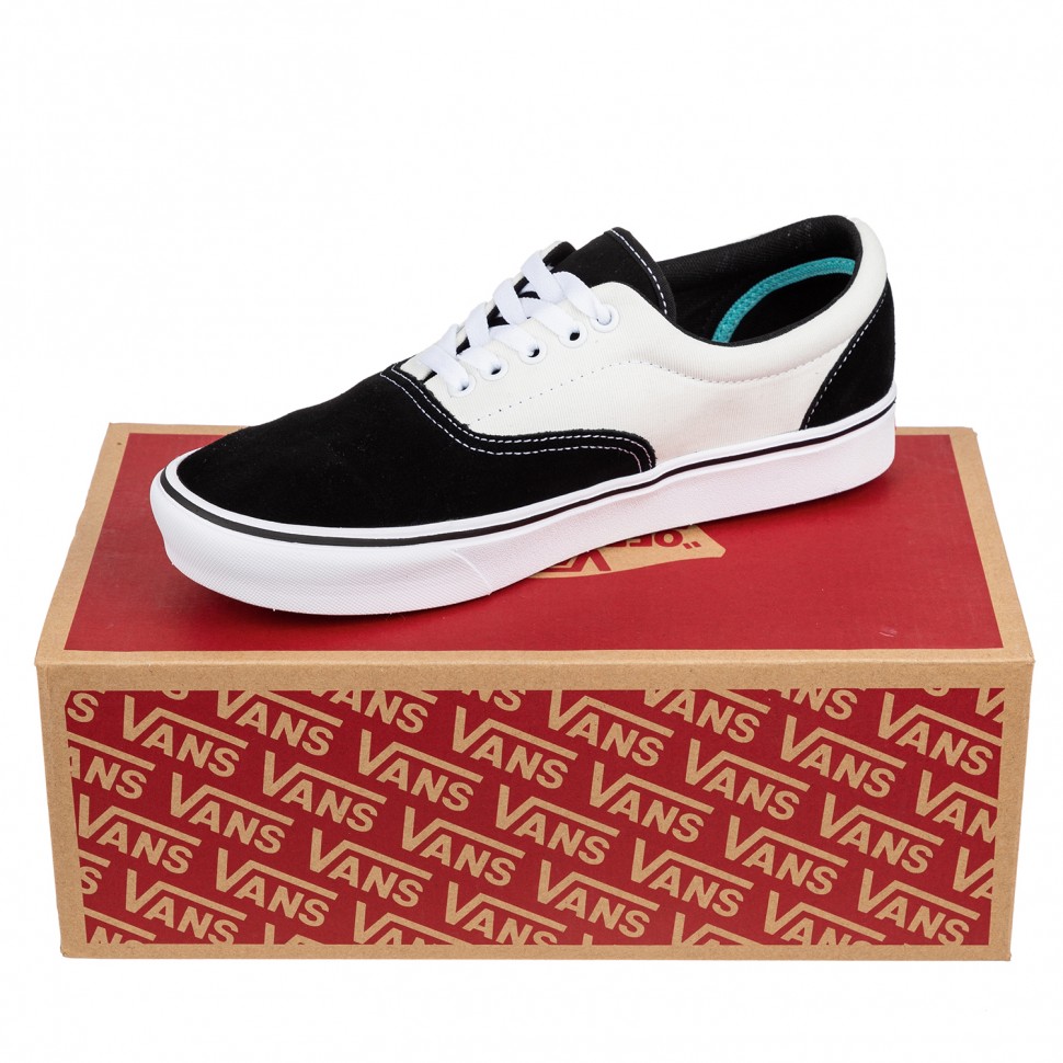Кеды VANS Ua Comfycush Era Suede/Canvas Black/Marshmallow фото 7