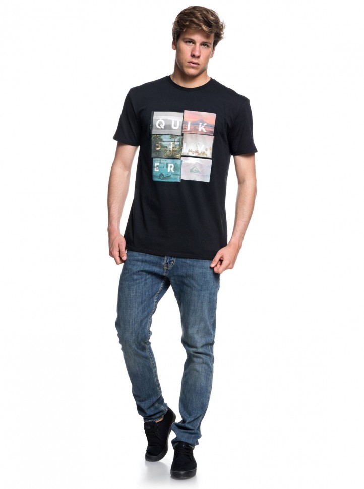 Футболка QUIKSILVER Localmotivss M Black фото 2