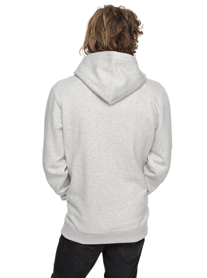 Джемпер мужской QUIKSILVER Big Logo Hood M Light Grey Heather фото 3
