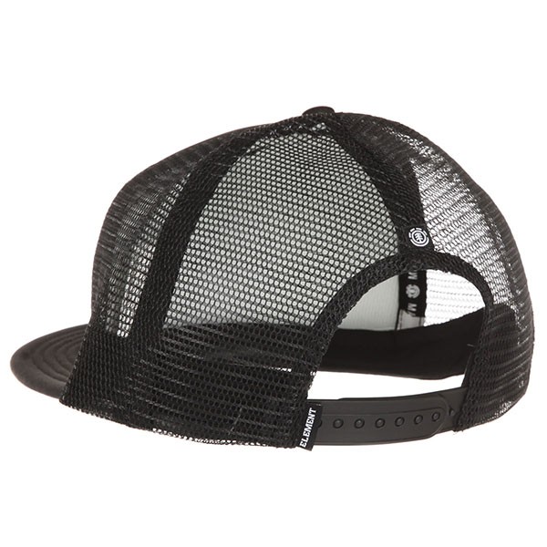 Кепка-бейсболка мужская ELEMENT Ea Trucker Cap Flint Black фото 2