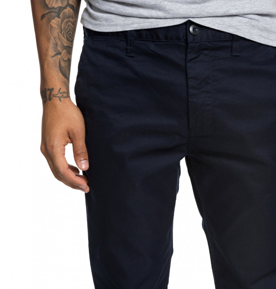 Брюки DC SHOES Worker Straight M Dark Indigo фото 3