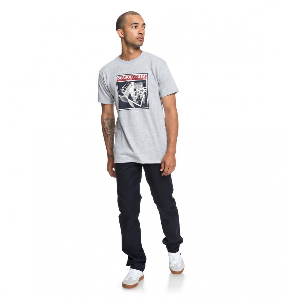Брюки DC SHOES Worker Straight M Dark Indigo фото 5