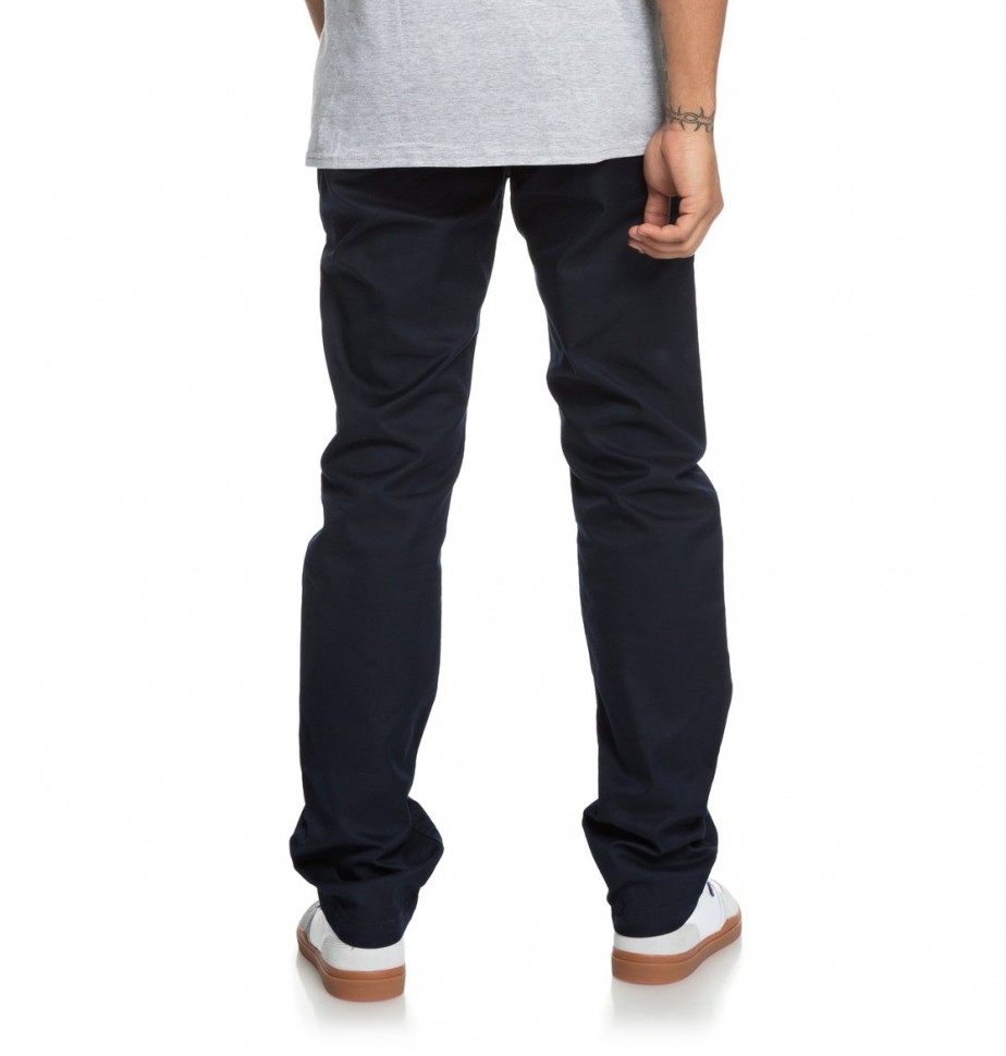 Брюки DC SHOES Worker Straight M Dark Indigo фото 6