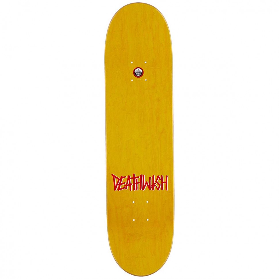 Дека для скейтборда DEATHWISH Jf Dead Brute Deck 8" фото 2