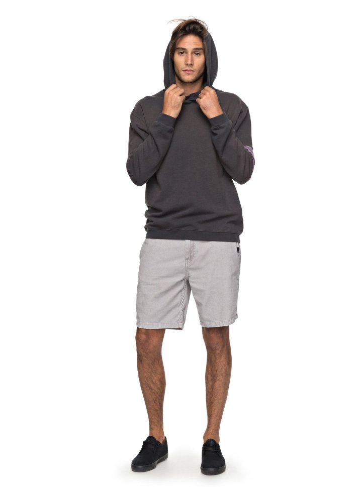 Джемпер мужской QUIKSILVER Waveslidehood M Tarmac фото 3