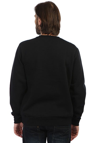 Свитшот мужский ELEMENT Tough Guy Crew Flint Black фото 2