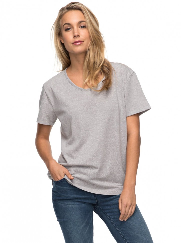 Футболка женская ROXY Justsimplesstso J Heritage Heather