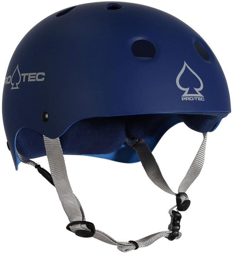 фото Шлем для скейтборда pro-tec classic skate matte blue 2020 pro tec