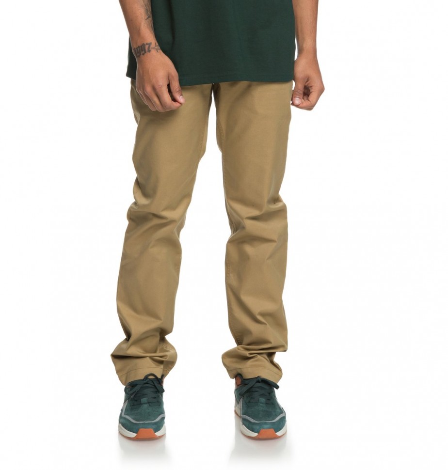 Брюки DC SHOES Worker Straight M Khaki